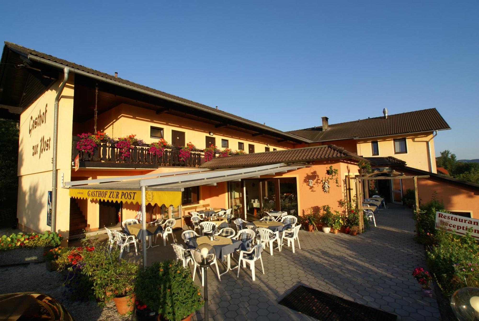 Gasthof Hotel Zur Post Ferlach Exterior foto