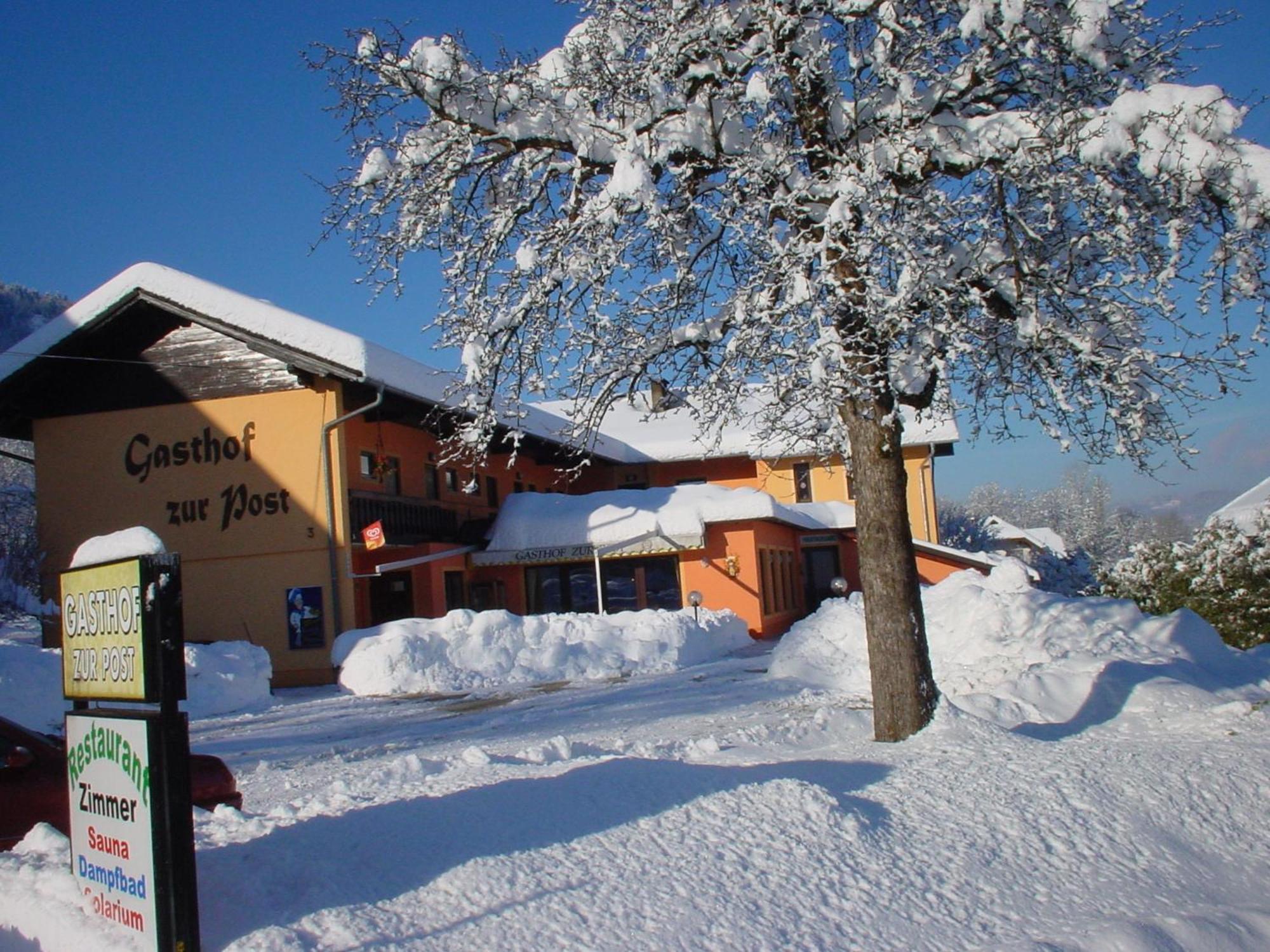 Gasthof Hotel Zur Post Ferlach Exterior foto